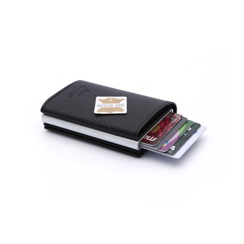 Mevsim Deri®Mekanizmalı Otomatik Kartlık Cüzdan (ZAU CONCEPT))