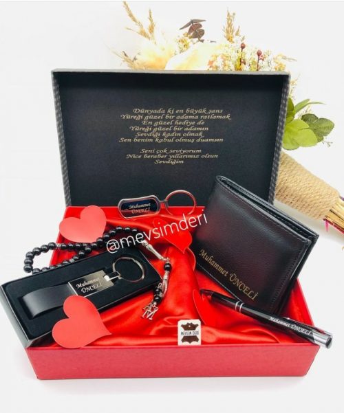 Kişiye özel Cüzdan 5'li set 6513