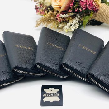 Mevsim Deri ®Unisex Siyah Kartlık / Cüzdan 6501